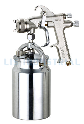 1000ml কাপ সহ 4001A হেভি ডিউটি ​​স্প্রে গান সাকশন ফিড